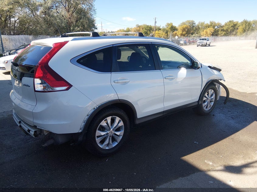 Vin: 5j6rm4h73dl060728, lot: 46759736, honda cr-v ex-l 20134