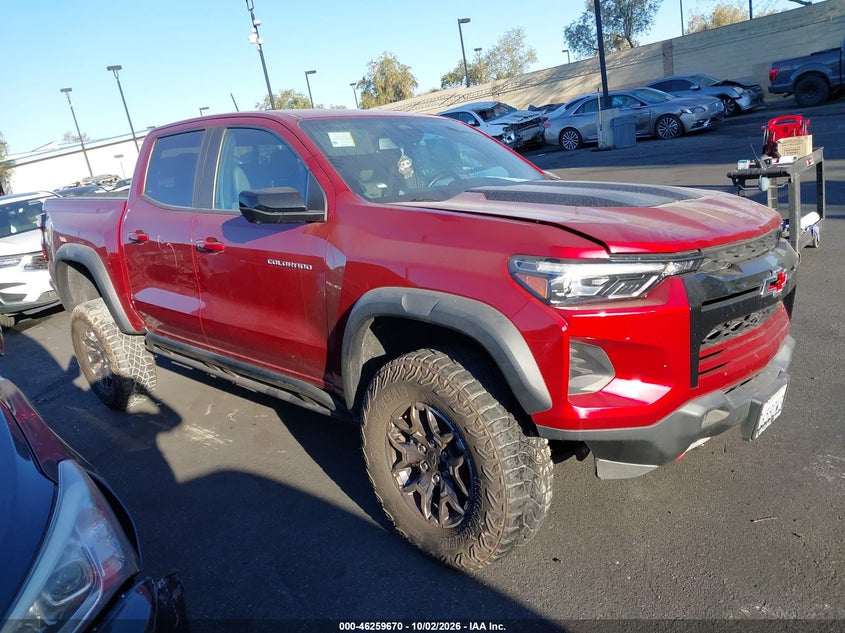 Vin: 1gcptfek6p1166112, lot: 46759739, chevrolet colorado 4wd  short box zr2 20231