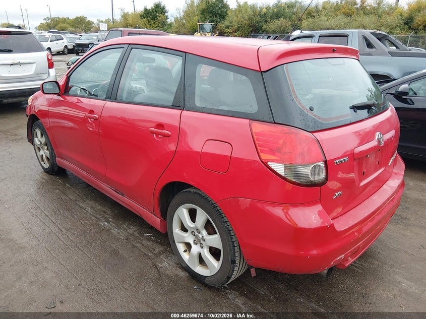 TOYOTA MATRIX 2003 VIN 2T1KR32E63C002404