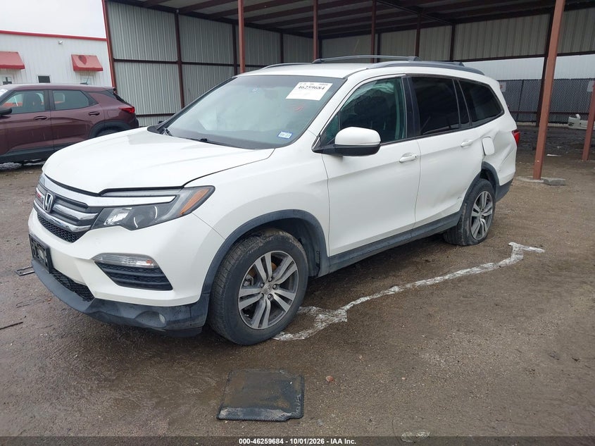 Vin: 5fnyf6h36hb044813, lot: 46759753, honda pilot ex 20172