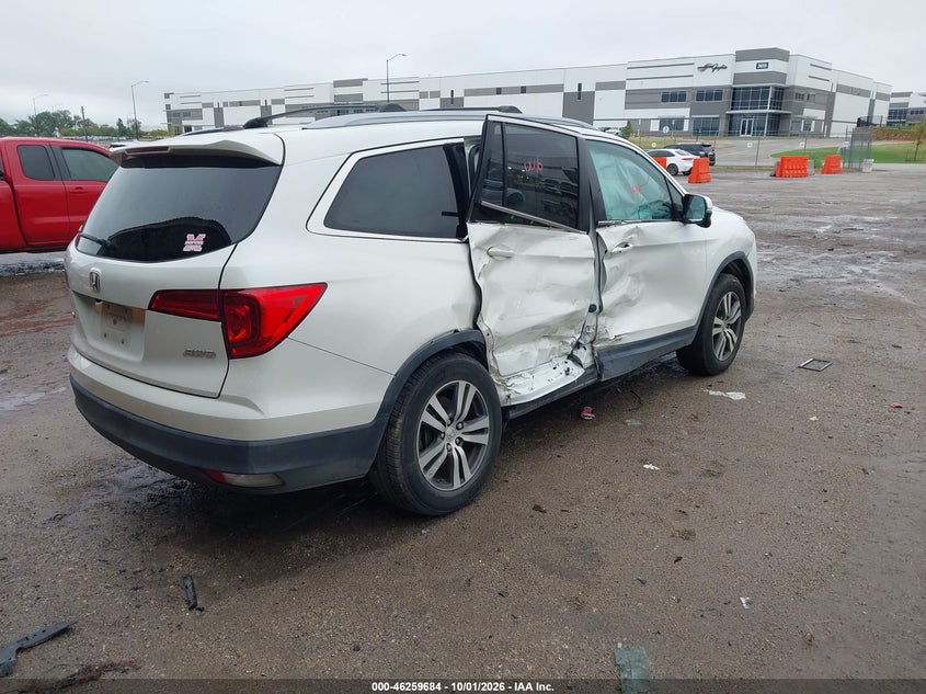 Vin: 5fnyf6h36hb044813, lot: 46759753, honda pilot ex 20174