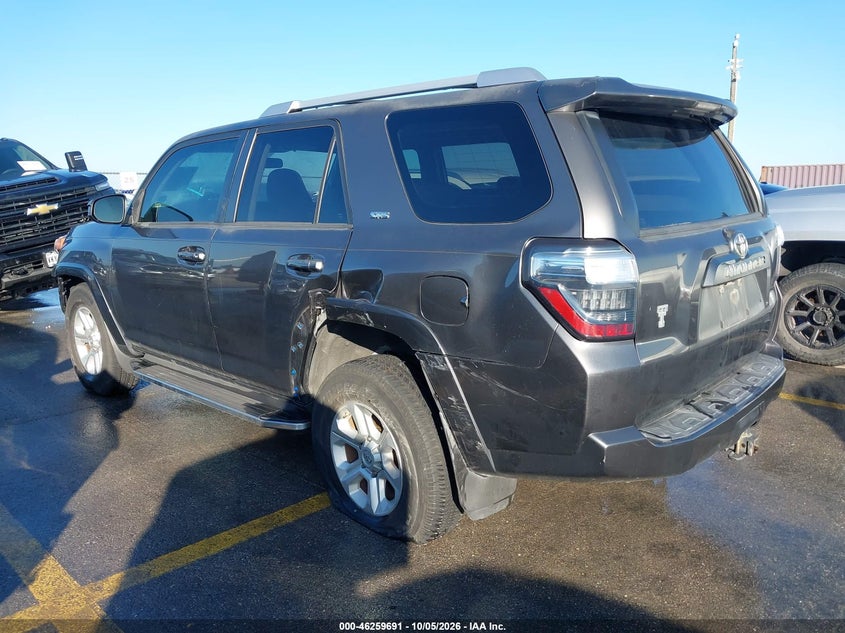 Vin: jtezu5jr7e5077363, lot: 46759760, toyota 4runner sr5 20143