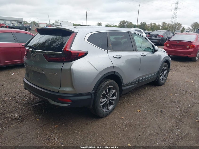 Vin: 7farw2h58le021982, lot: 46759763, honda cr-v awd ex 20204