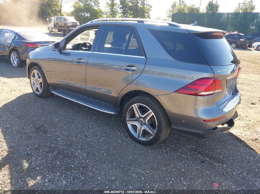 Vin: 4jgda5gb3kb210484, lot: 46759781, mercedes-benz gle 400 4matic 20193
