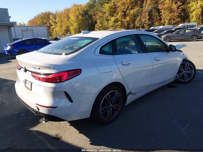 Vin: wba73ak09r7r50853, lot: 46759801, bmw 228i gran coupe xdrive 20244