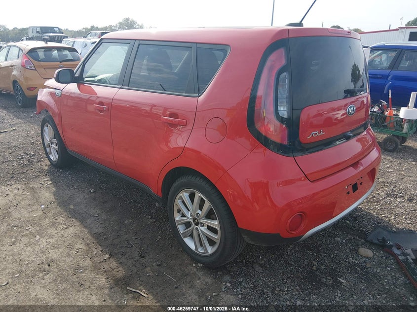 Vin: kndjp3a51j7567371, lot: 46759816, kia soul + 20183