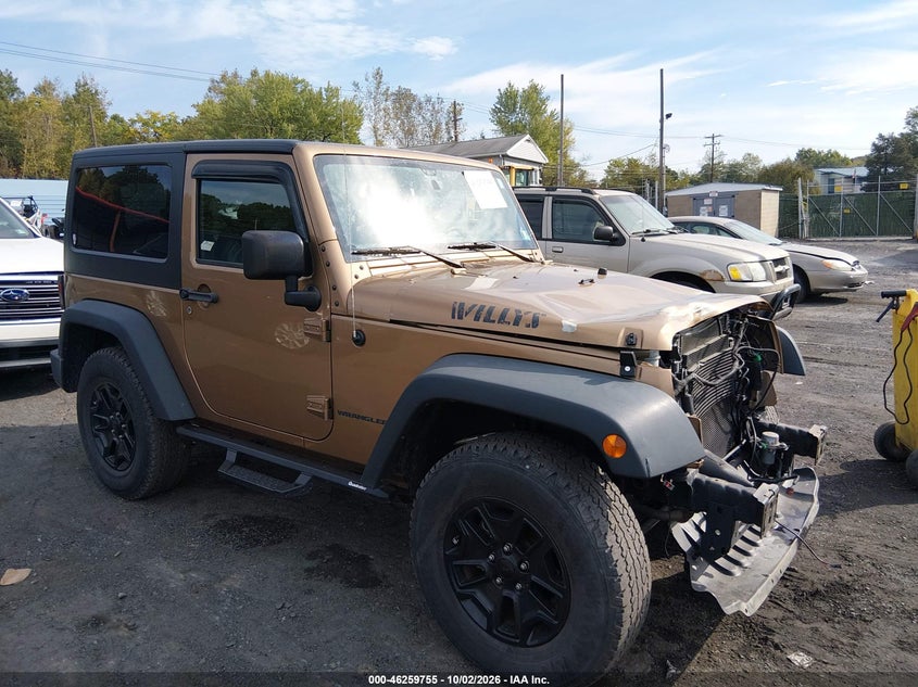 2015 JEEP WRANGLER WILLYS WHEELER