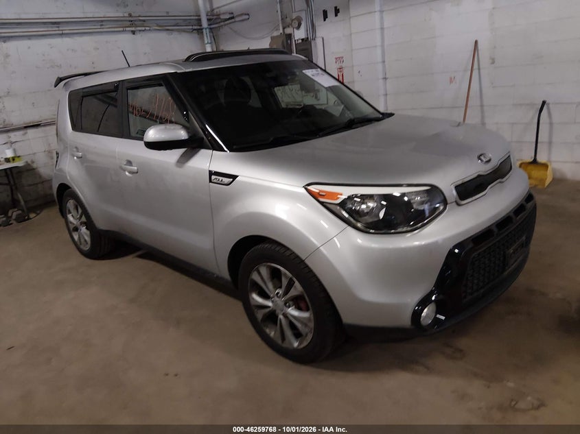 Vin: kndjp3a55g7862451, lot: 46759837, kia soul + 20161