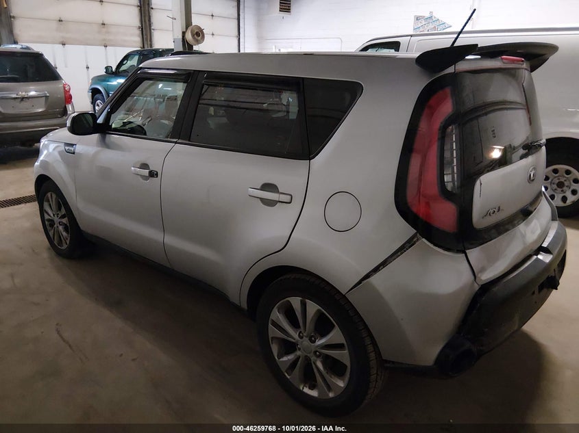 Vin: kndjp3a55g7862451, lot: 46759837, kia soul + 20163