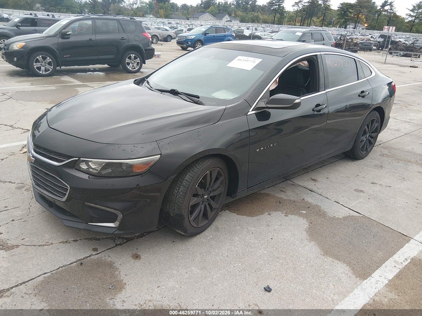 Vin: 1g1ze5st5gf228492, lot: 46759840, chevrolet malibu 1lt 20162
