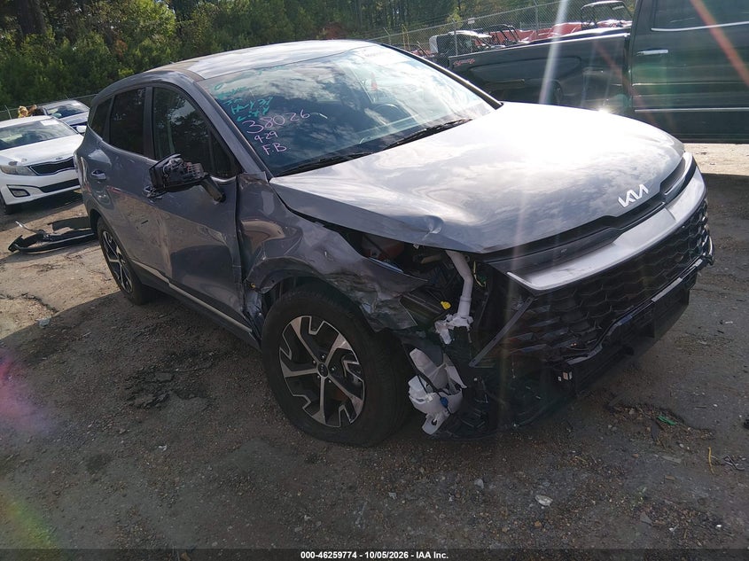 Vin: 5xyk33af3pg090575, lot: 46759842, kia sportage ex 20231