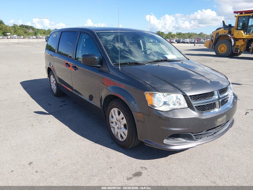 Vin: 2c4rdgbg4kr553385, lot: 46759853, dodge grand caravan se 20191
