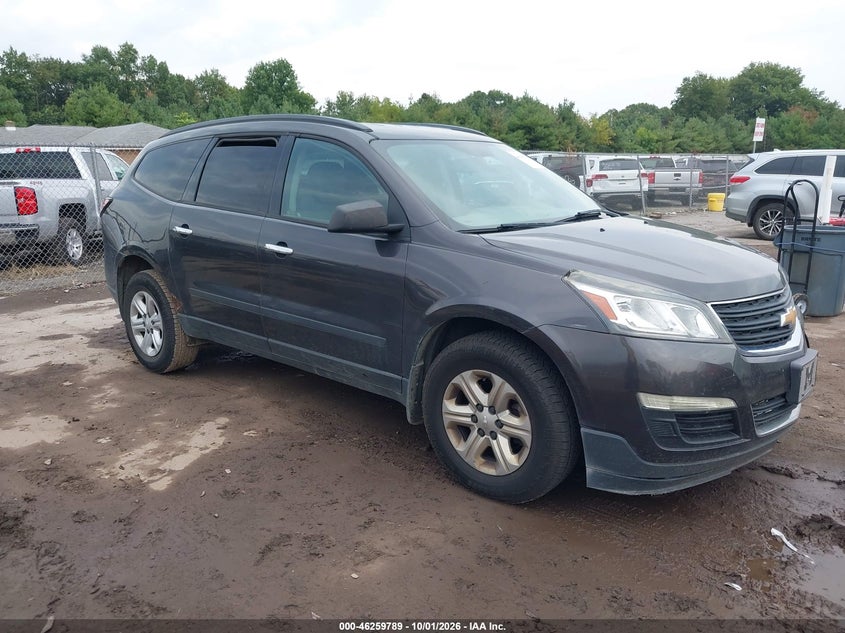 Vin: 1gnkrfed6ej337777, lot: 46759857, chevrolet traverse ls 2014 img_1