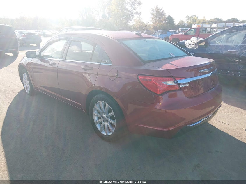 Vin: 1c3ccbbb8dn699874, lot: 46759861, chrysler 200 touring 20133