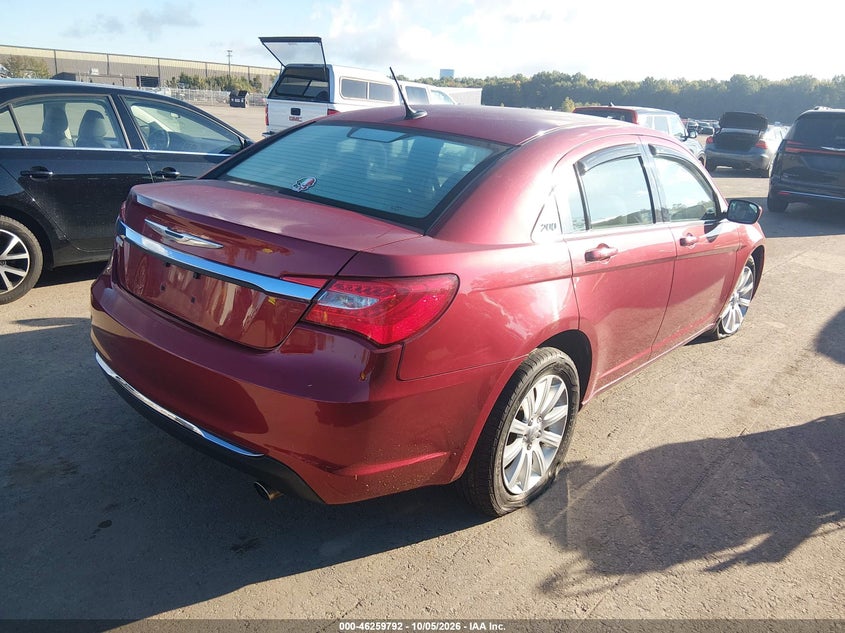 Vin: 1c3ccbbb8dn699874, lot: 46759861, chrysler 200 touring 20134