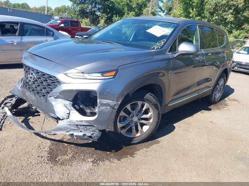 Vin: 5nms2cad1kh119927, lot: 46759867, hyundai santa fe se 20192