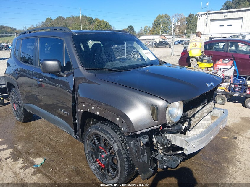 Vin: zacnjbbb0lpl28690, lot: 46759884, jeep renegade latitude 4x4 20201