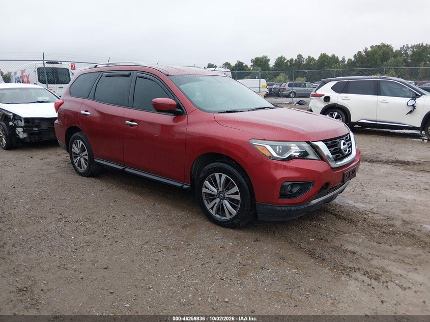 Vin: 5n1dr2mm9hc647180, lot: 46759905, nissan pathfinder sl 2017 img_1