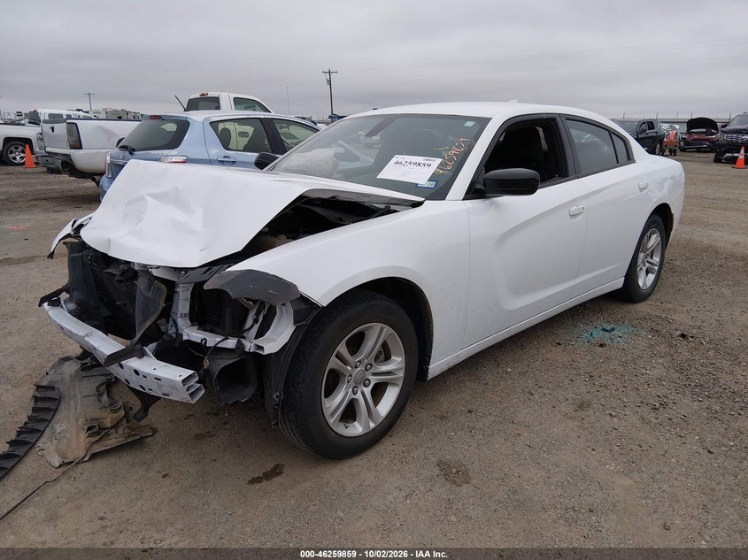 Vin: 2c3cdxbg4ph564426, lot: 46759928, dodge charger sxt 20232
