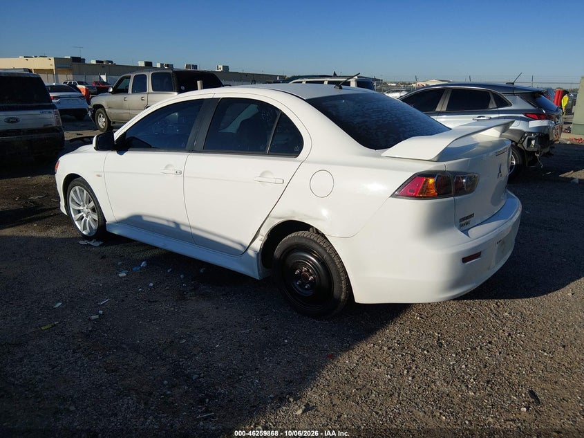 Vin: ja32u8fw6bu003230, lot: 46759937, mitsubishi lancer gts 20113