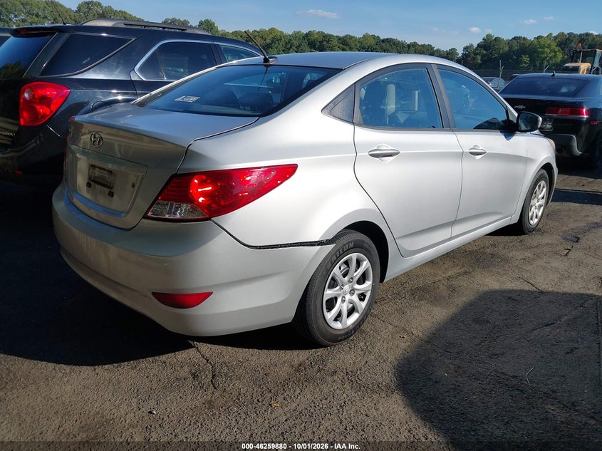 Vin: kmhct4ae9eu640094, lot: 46759949, hyundai accent gls 20144