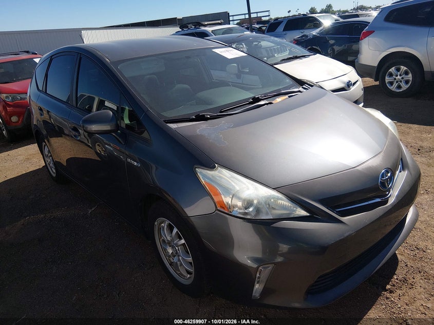 Vin: jtdzn3eu5e3355497, lot: 46759976, toyota prius v three 2014 img_1