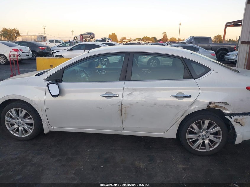 NISSAN SENTRA 2013 VIN 3N1AB7AP4DL628397
