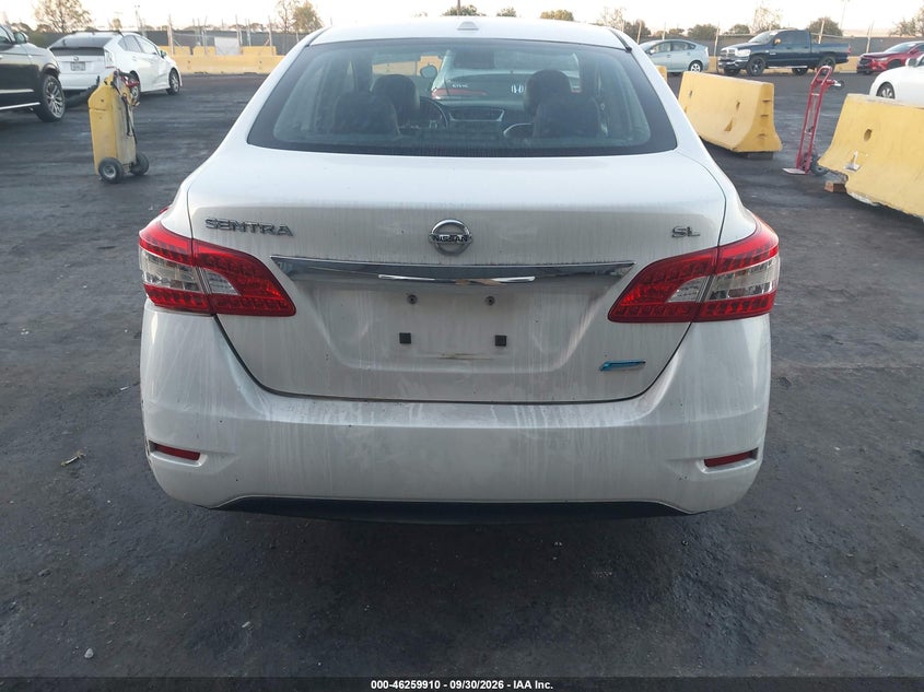 NISSAN SENTRA 2013 VIN 3N1AB7AP4DL628397