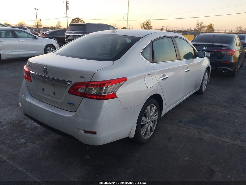 NISSAN SENTRA 2013 VIN 3N1AB7AP4DL628397