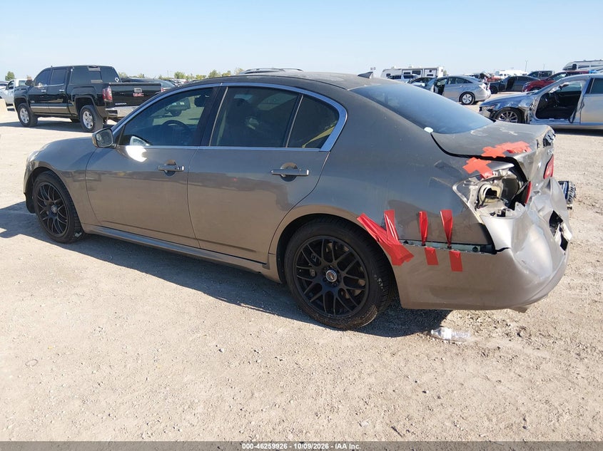 Vin: jn1cv6ap5am408083, lot: 46759995, infiniti g37 journey 20103