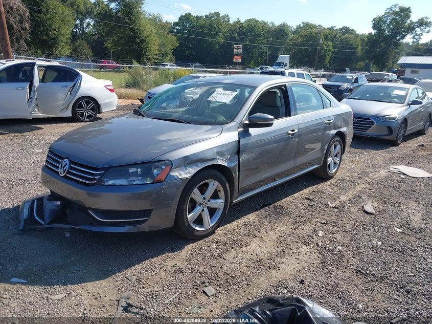 Vin: 1vwbs7a38ec116005, lot: 46760008, volkswagen passat 1.8t se 20142