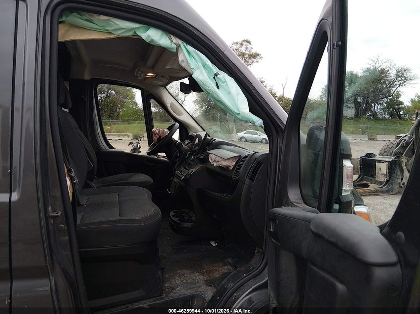 Vin: 3c6lrvbg4se505180, lot: 46760013, ram promaster 1500 tradesman high roof 136 wb w/pass seat 2025 img_1