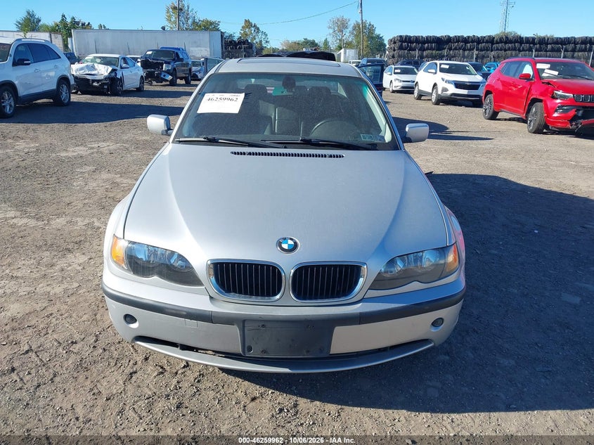 BMW 325XI 2004 VIN WBAEU33494PM60701