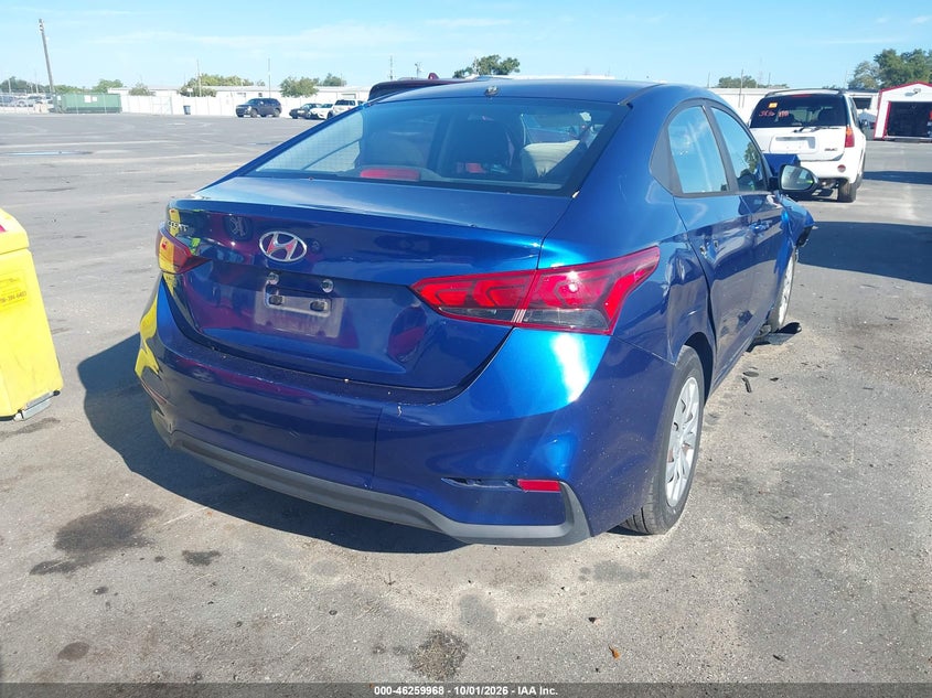 Vin: 3kpc24a36ke041945, lot: 46760037, hyundai accent se 20194