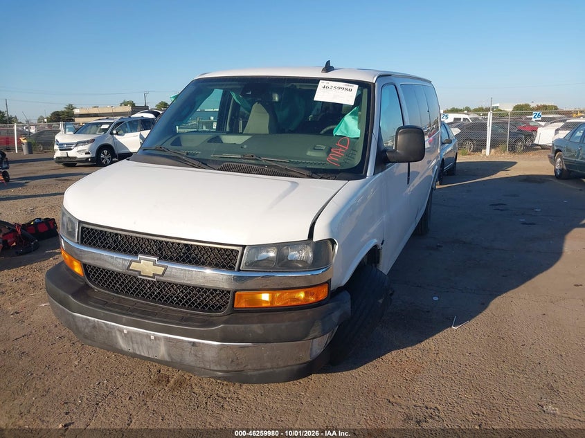Vin: 1gawgffg5k1251261, lot: 46760049, chevrolet express 2500 lt 20192