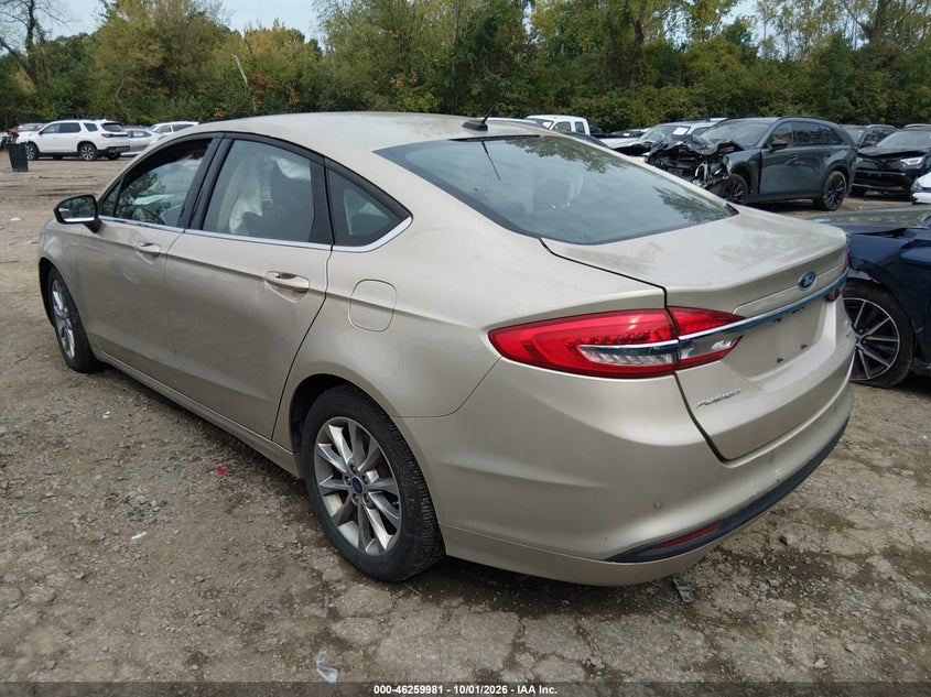 Vin: 3fa6p0hd6hr305002, lot: 46760050, ford fusion se 20173