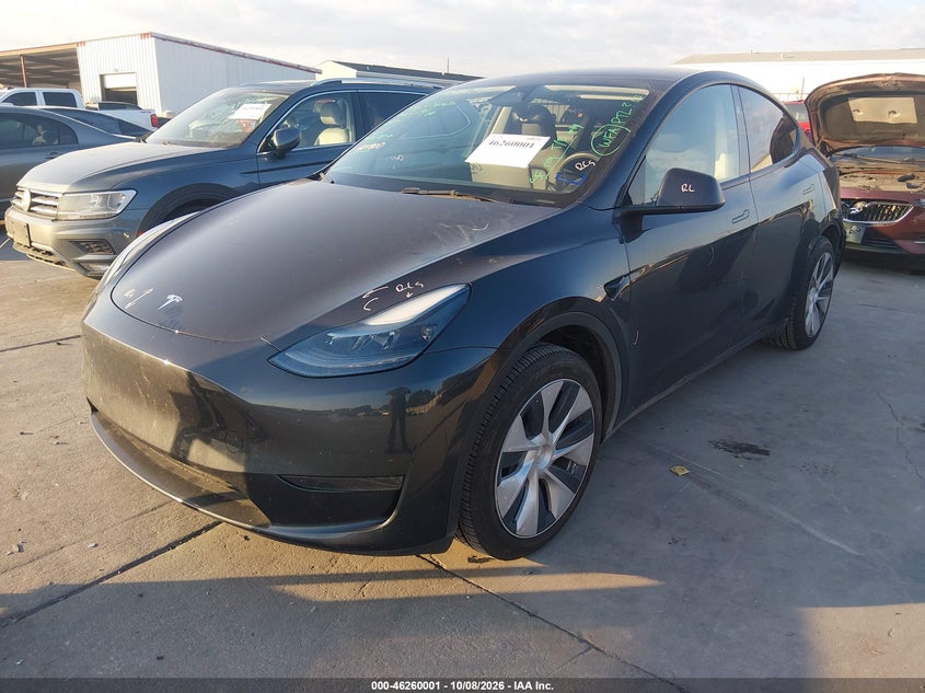 Vin: 7saygded9rf040239, lot: 46760070, tesla model y long range single motor rear-wheel drive/rwd 20242