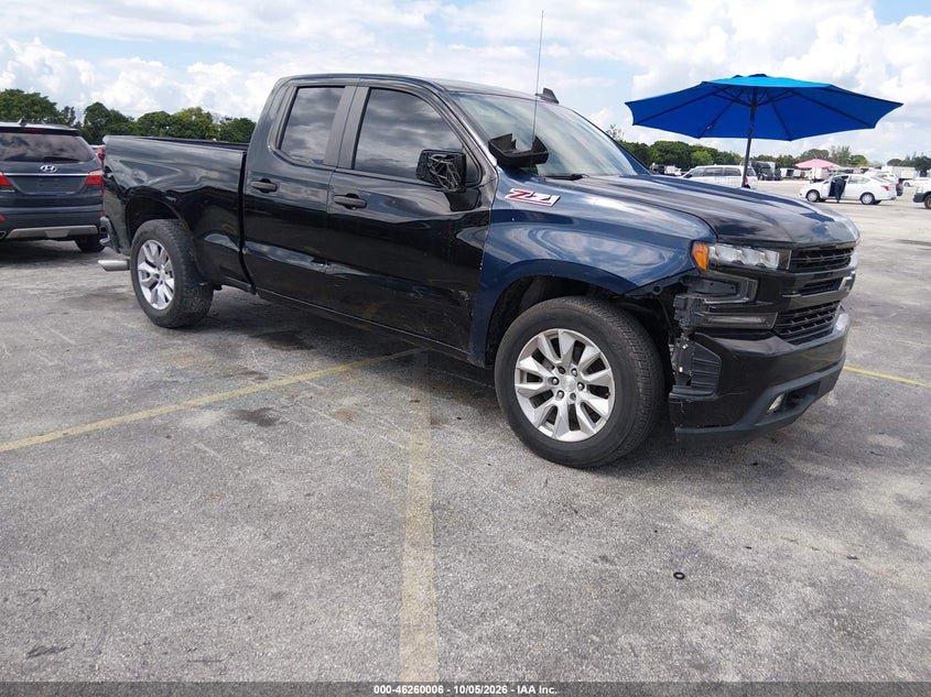 Vin: 1gcrwbeh0kz403135, lot: 46760075, chevrolet silverado 1500 custom 2019 img_1