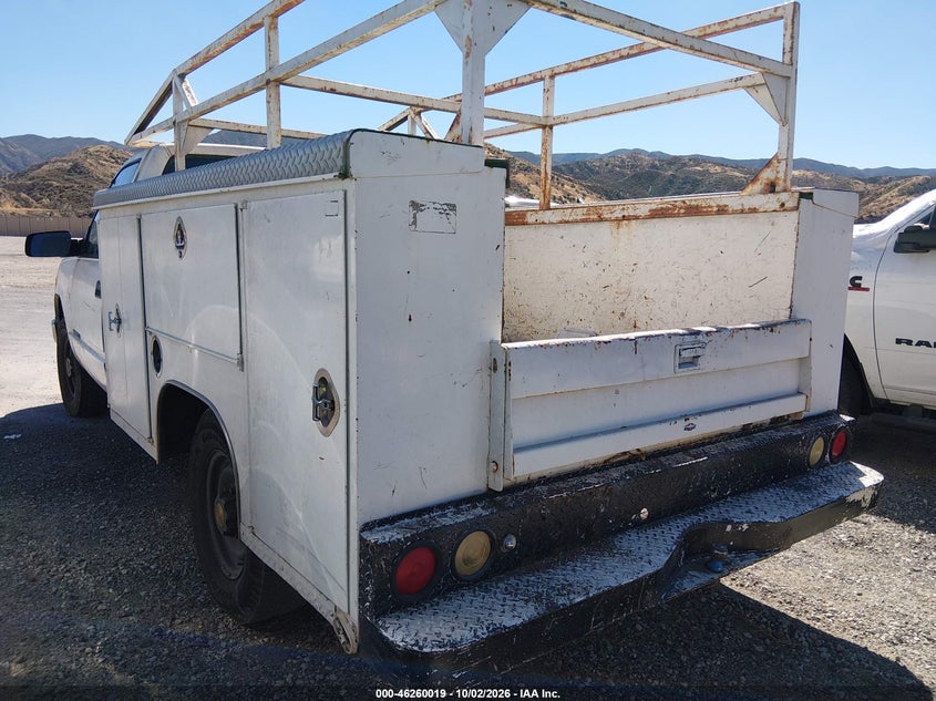 CHEVROLET C3500 CHASSIS 1999 VIN 1GBGC34R4XF050802