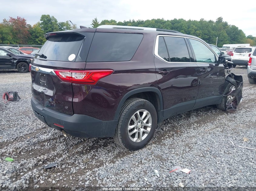 Vin: 1gnevgkw5jj206077, lot: 46760094, chevrolet traverse 1lt 20184