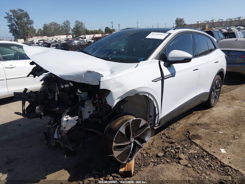 Vin: wvgtmpe27np058475, lot: 46760130, volkswagen id.4 pro s 20222