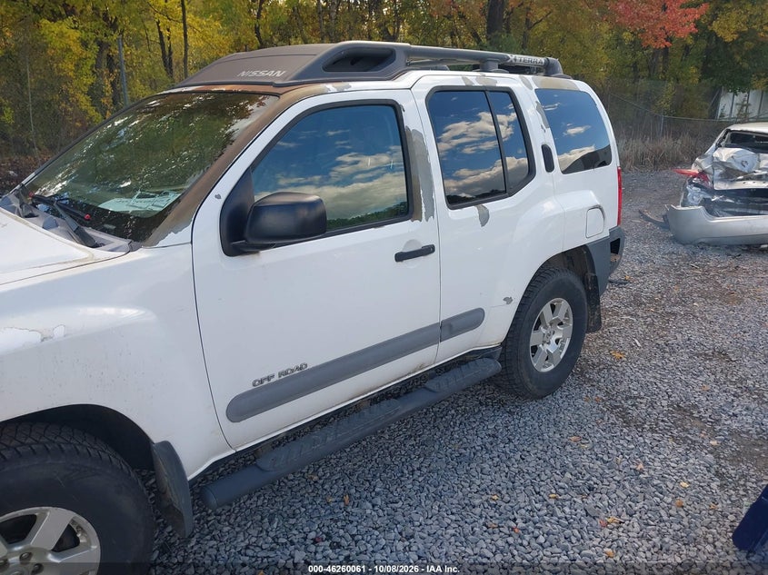 NISSAN XTERRA 2007 VIN 5N1AN08WX7C508852