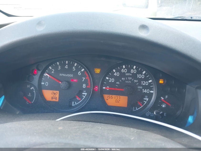 NISSAN XTERRA 2007 VIN 5N1AN08WX7C508852