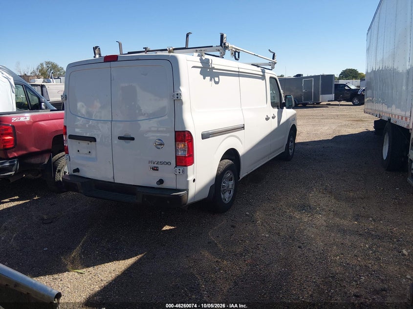 Vin: 1n6bf0ky7gn811671, lot: 46760143, nissan nv cargo nv2500 hd sv v6 20164