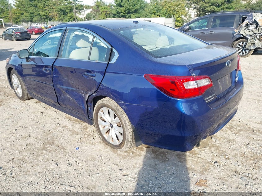 Vin: 4s3bnaf65f3071309, lot: 46760158, subaru legacy 2.5i premium 20153