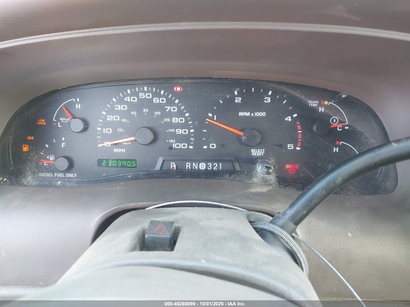 FORD EXCURSION 2004 VIN 1FMSU43PX4EC04855