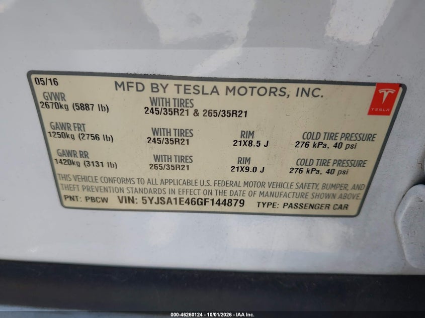 TESLA MODEL S - zdjęcie 9