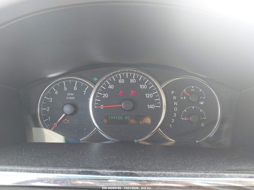 BUICK LACROSSE 2008 VIN 2G4WD582881168370