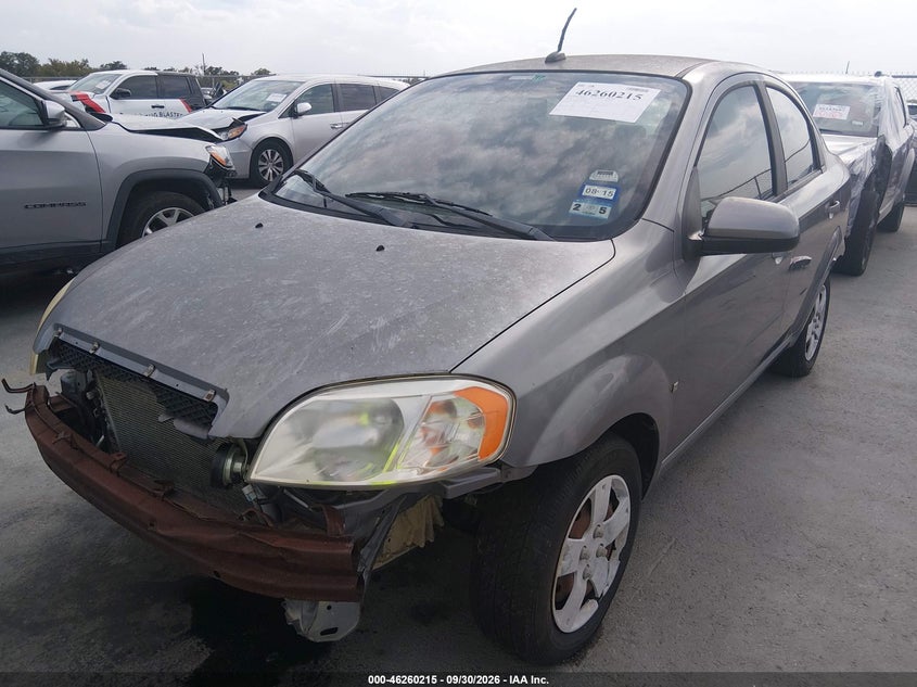 2009 Chevrolet Aveo Lt, Normal Wear & Tear, IAAI, VIN KL1TD56E69B399491 — photo 2