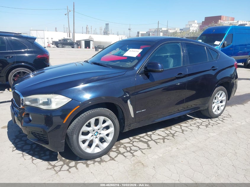 Vin: 5uxku0c54g0f93572, lot: 46760285, bmw x6 sdrive35i 20162
